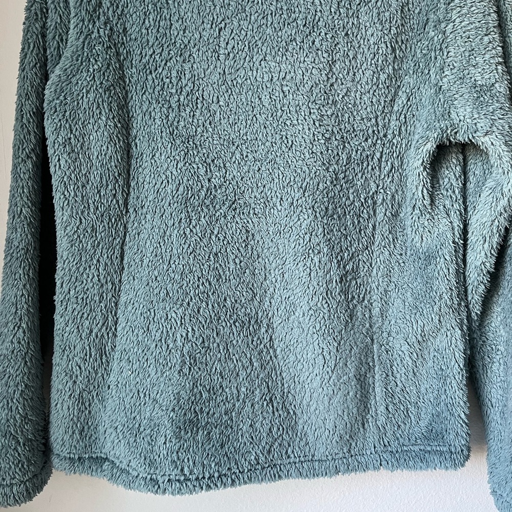 Patagonia medium light blue fleece quarter zip jacket - Picture 8 of 9